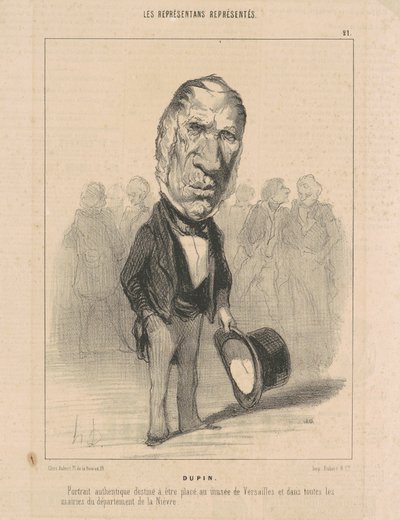 J. Jacques Dupin alkotó: Honoré Daumier