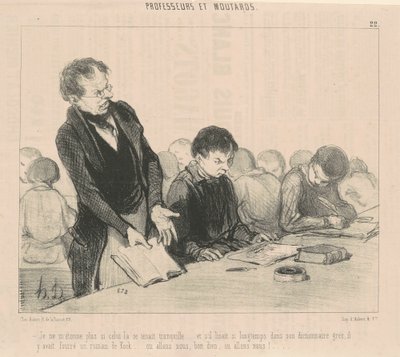 Már nem lepődök meg, ha ez próbált csendben lenni... alkotó: Honoré Daumier