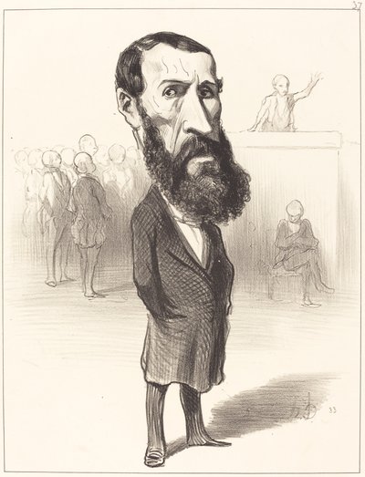 Jean Louis Greppo alkotó: Honoré Daumier