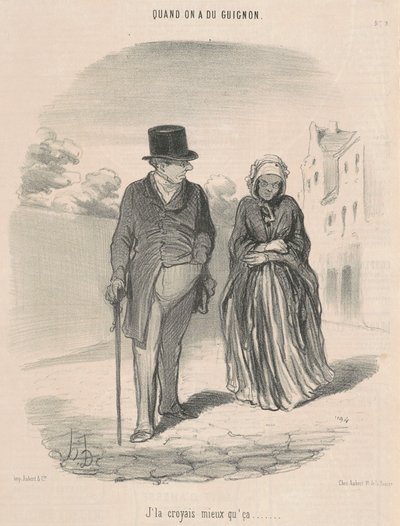 Azt hittem, jobb volt ennél... alkotó: Honoré Daumier