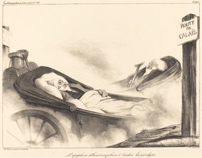 Apoplexia váltja fel a bénulást Londonban alkotó: Honoré Daumier
