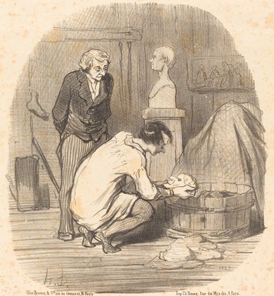 A művész – ez az!... alkotó: Honoré Daumier