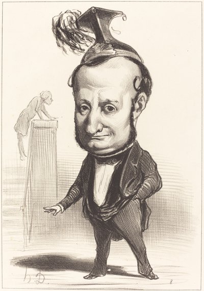 L. F. Raymond Wolowski alkotó: Honoré Daumier