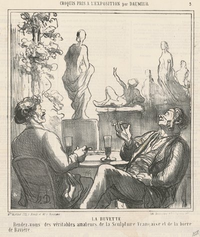 A bárban alkotó: Honoré Daumier