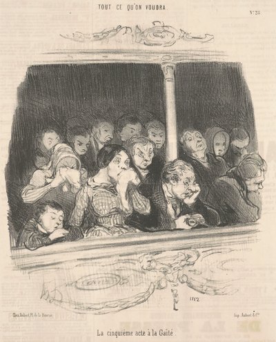 Az ötödik felvonás vidám alkotó: Honoré Daumier