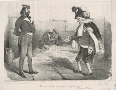 A bíróság szolgálatot teljesít, nem ítéletet! alkotó: Honoré Daumier