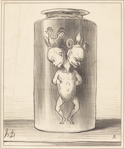 Fúzió alkotó: Honoré Daumier