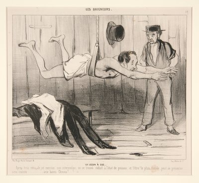 A lecke száraz volt. Három hónapos gyakorlat után alkotó: Honoré Daumier