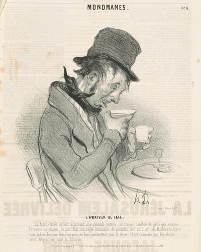 A kávé szerelmese alkotó: Honoré Daumier