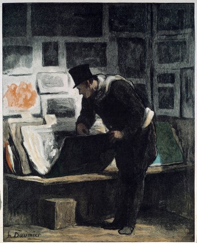L"amatőr d"nyomatok Honore Daumier rajza alkotó: Honoré Daumier