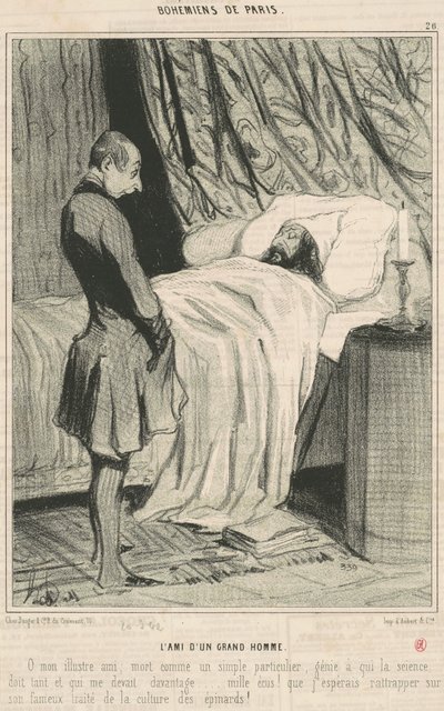 Egy nagyszerű ember barátja alkotó: Honoré Daumier