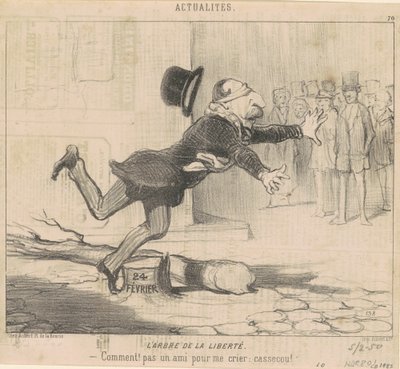 A Szabadság fája alkotó: Honoré Daumier