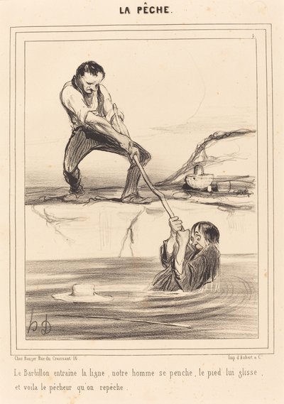 A Barbillon magában foglalja... alkotó: Honoré Daumier