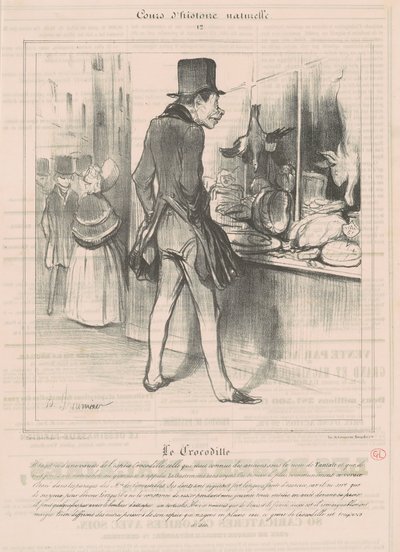 A krokodil alkotó: Honoré Daumier