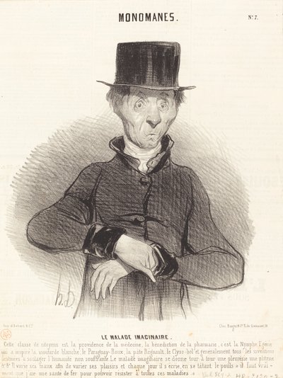 Képzelt beteg alkotó: Honoré Daumier