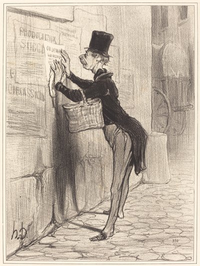 A Helyező alkotó: Honoré Daumier