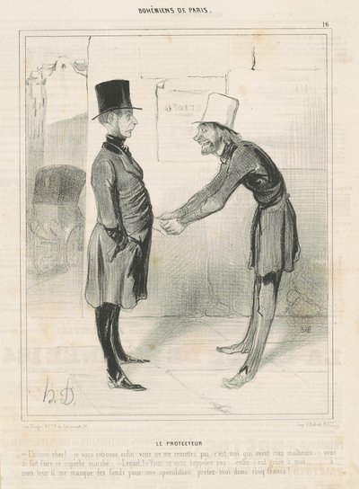 A védelmező alkotó: Honoré Daumier