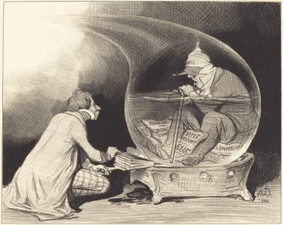 Az alkotmány fiatalítása alkotó: Honoré Daumier