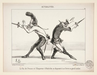 A porosz király és a alkotó: Honoré Daumier