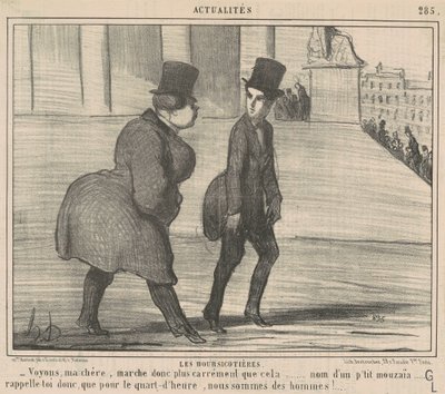 A tőzsdeügynökök... Lássuk csak, kedvesem... alkotó: Honoré Daumier