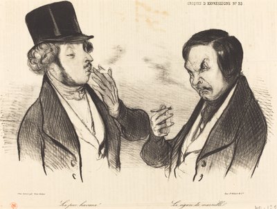 Tiszta Havanna! A marseille-i szivar alkotó: Honoré Daumier