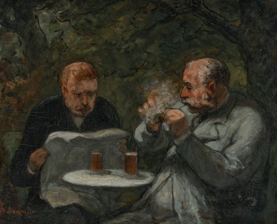 Sörivók alkotó: Honoré Daumier