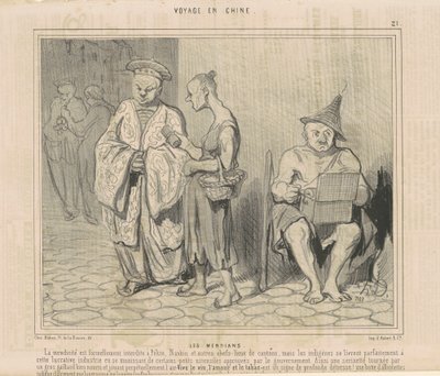 a mendiánok alkotó: Honoré Daumier