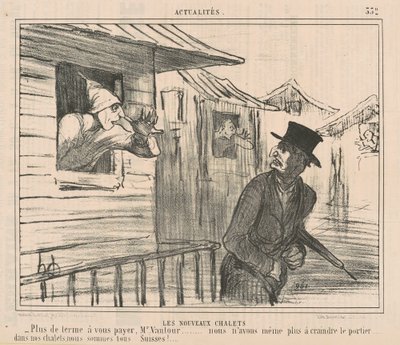 Az új faházak alkotó: Honoré Daumier