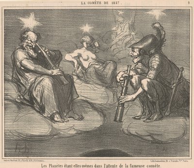 A bolygók önmaguk... alkotó: Honoré Daumier