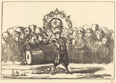 A hegyi partok alkotó: Honoré Daumier
