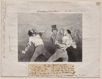 Megértés lecke 1843-ban alkotó: Honoré Daumier