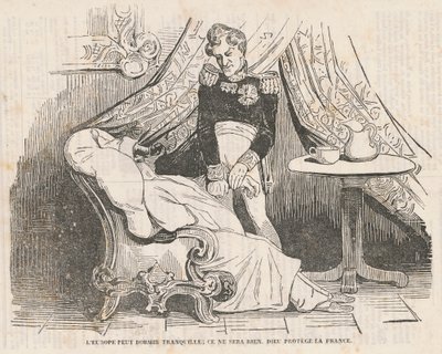 Európa megnyugodhat... alkotó: Honoré Daumier