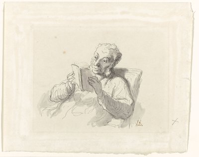olvasó ember alkotó: Honoré Daumier