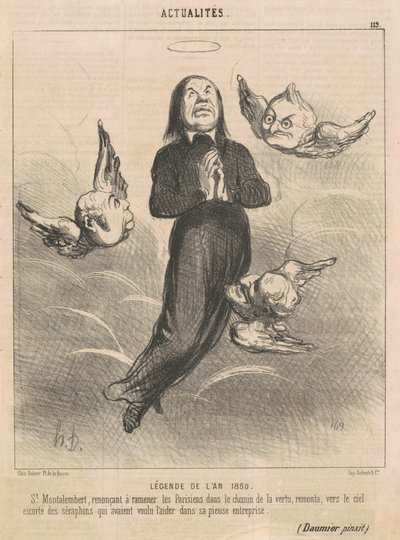 Az 1850-es év legendája alkotó: Honoré Daumier