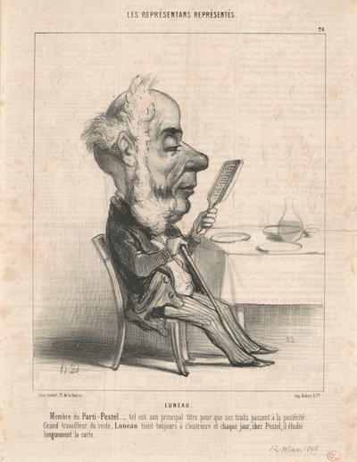 Luneau alkotó: Honoré Daumier