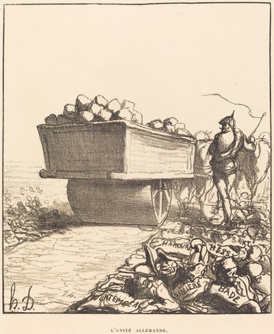 német egység alkotó: Honoré Daumier