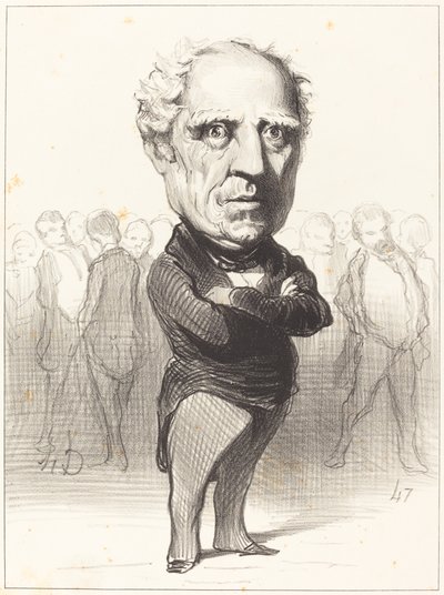 Bugeaud marsall alkotó: Honoré Daumier