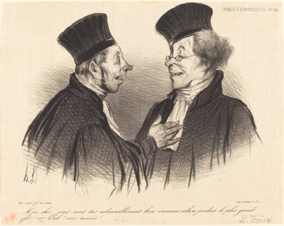 Kedvesem! csodálatosan... elájultál... alkotó: Honoré Daumier