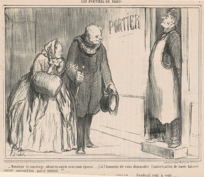 Portás úr, este megy alkotó: Honoré Daumier