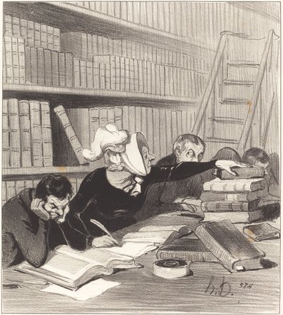 Uram, elnézést, ha egy kicsit zavarlak... alkotó: Honoré Daumier