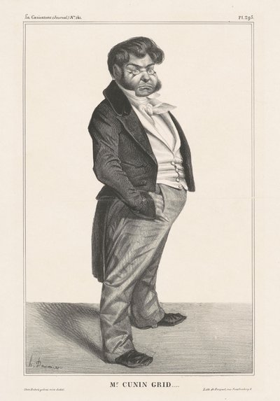 Meghal. Szunyin rács... (Szunin-Garidin) alkotó: Honoré Daumier