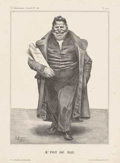 Pot de Noz úr. alkotó: Honoré Daumier