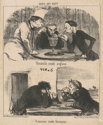 Új angol divat alkotó: Honoré Daumier