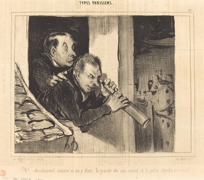Ó!... teljesen mintha ott lennénk; a nagyot... alkotó: Honoré Daumier