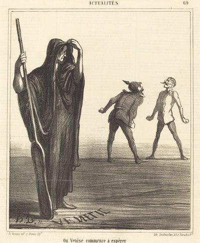 Ahol Velence reménykedni kezd alkotó: Honoré Daumier