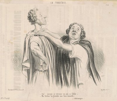 Igen! Mióta találtam egy ilyen hűséges barátot... alkotó: Honoré Daumier