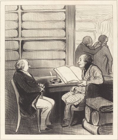 Igen, kedves Monsieur Badoulard, én... alkotó: Honoré Daumier