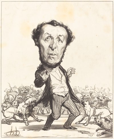 Ovide Remilly alkotó: Honoré Daumier