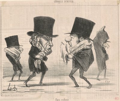 Párizs megfázott alkotó: Honoré Daumier
