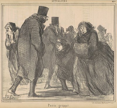 Parist lefoglalták alkotó: Honoré Daumier